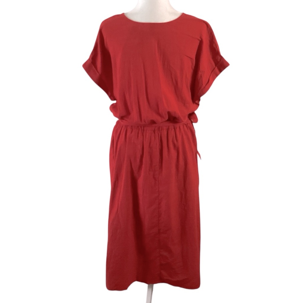 Universal Thread Ripe Red Belted Wrap Dress XL NWT - Picture 6 of 10